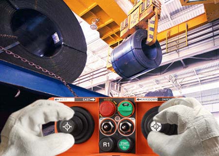 Joystickli vinç kumandası Saga L40